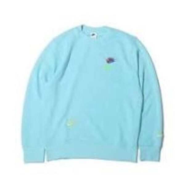 

Свитера essential plus club french terry crewnck Nike, синий