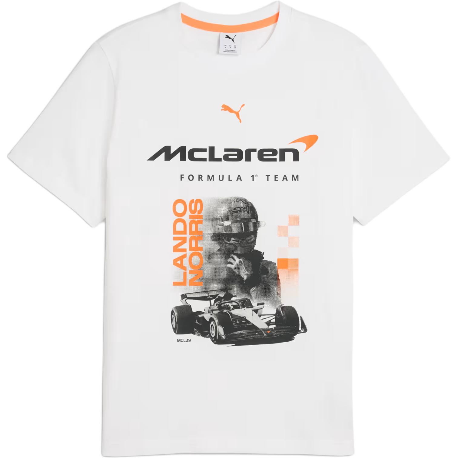 

Футболка McLaren Norris мужская PUMA, белый