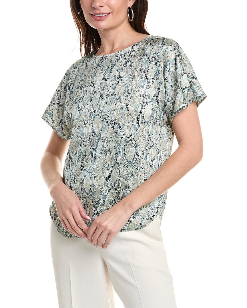 

Топ Anne Klein Bateau Neck, зеленый