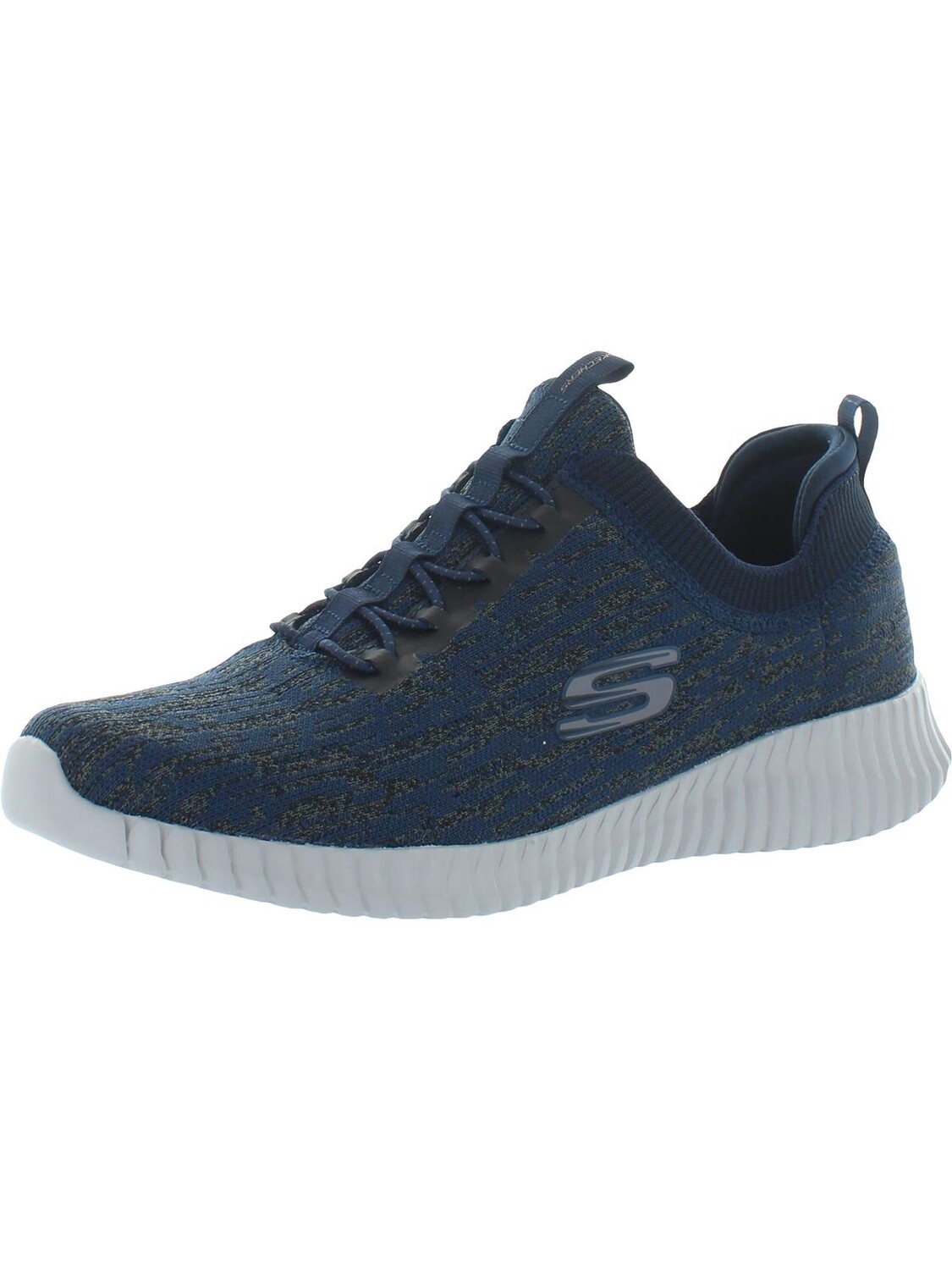 

Мужские вязаные кроссовки для фитнеса Elite Flex-Hartnell Skechers, темно-синий