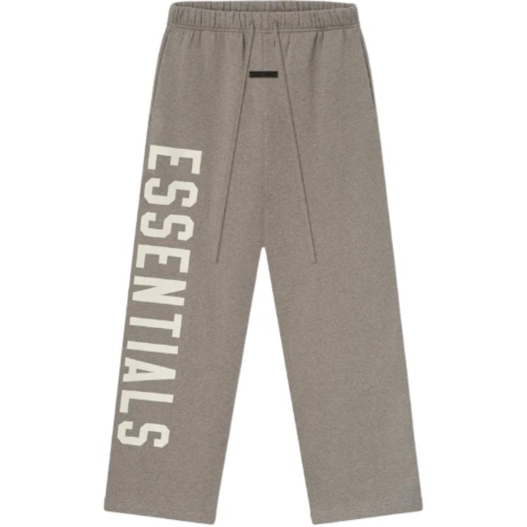 

Брюки Track с логотипом Fear Of God Essentials, серовато-бежевый серый/HOMESDTHER