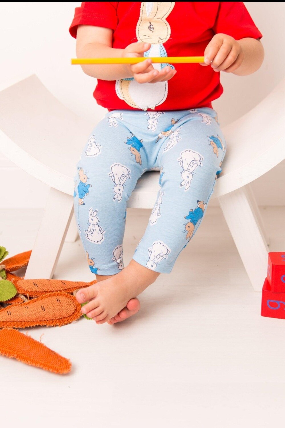 

Летние леггинсы Peter Rabbit Seaside Blade and Rose, мультиколор