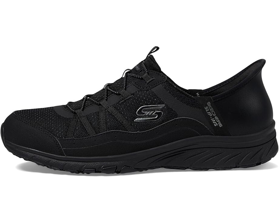 Кроссовки SKECHERS Gratis Sport Leisurely Hands Free Slip-INS, черный — фото 4