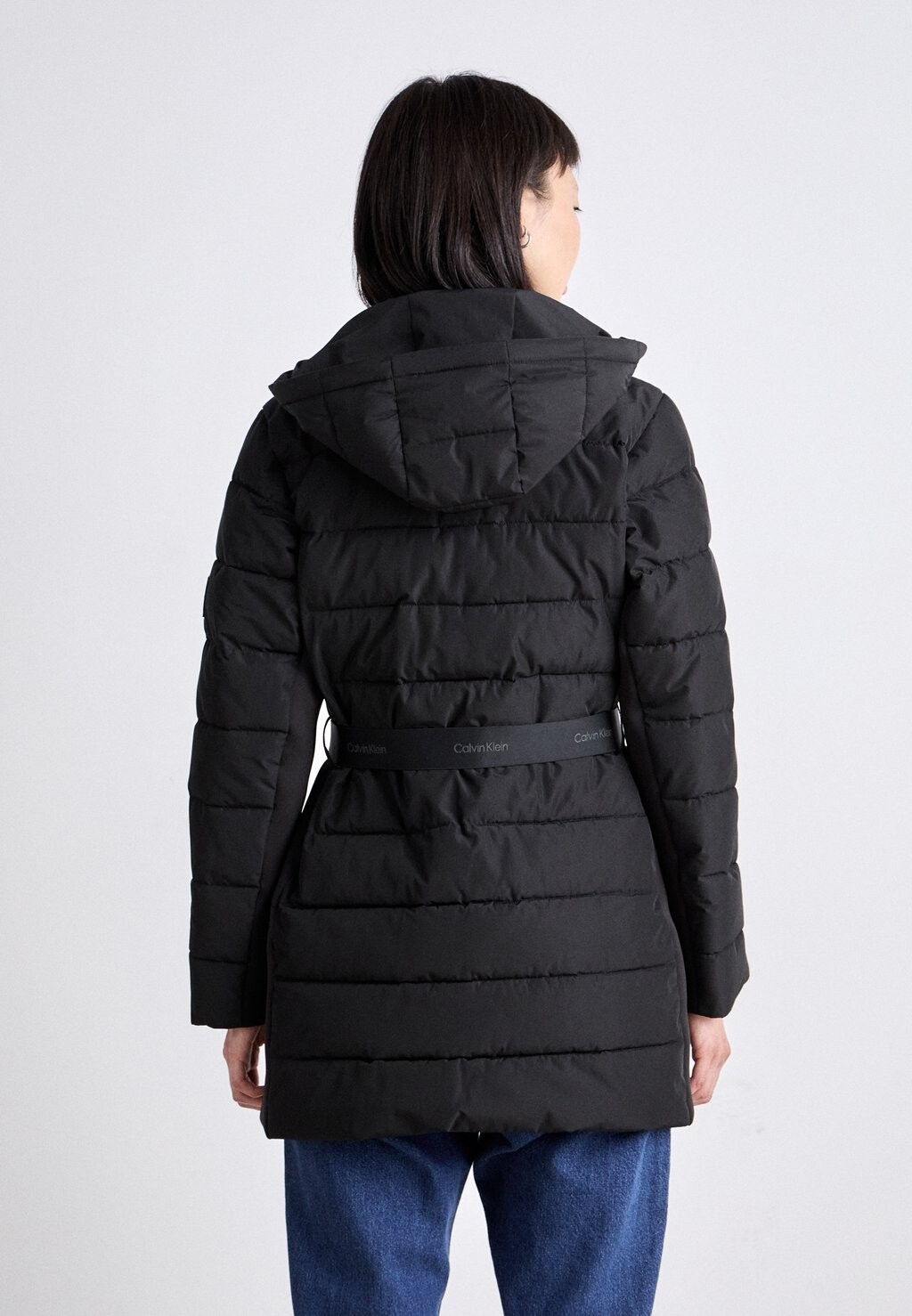 

Классическое пальто PADDED BELTED Calvin Klein, черный