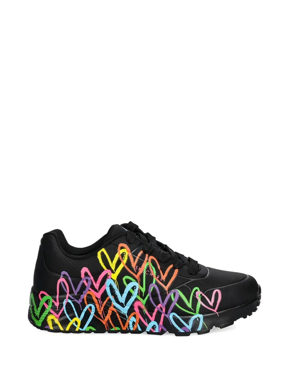 Кроссовки на шнуровке JGoldcrown Street Uno Spread the Love Skechers, черный — фото 2