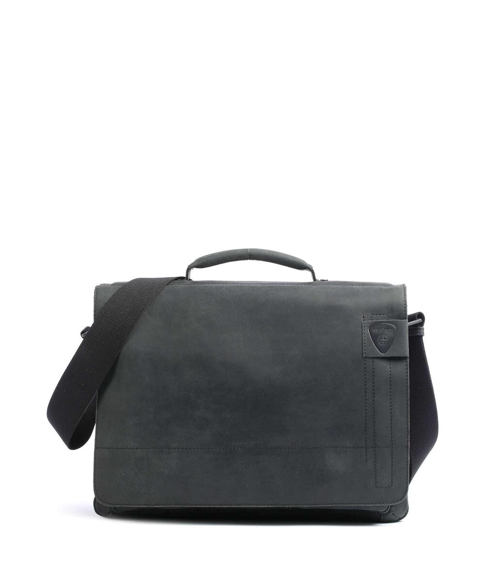 

Портфель richmond 13″ кожаный Strellson, черный