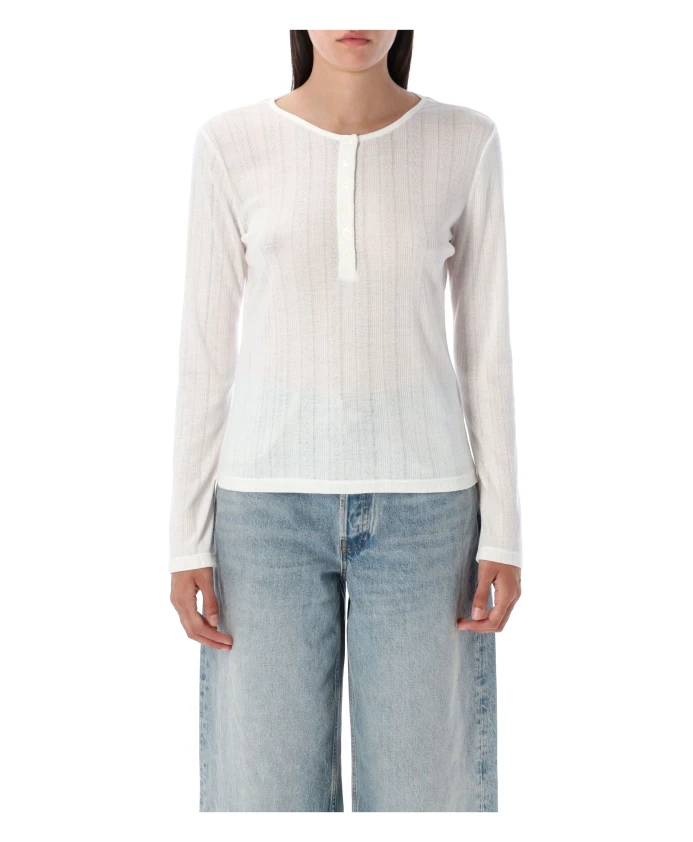 

Рубашка с длинными рукавами Pia Serafino Anine Bing, бежевый