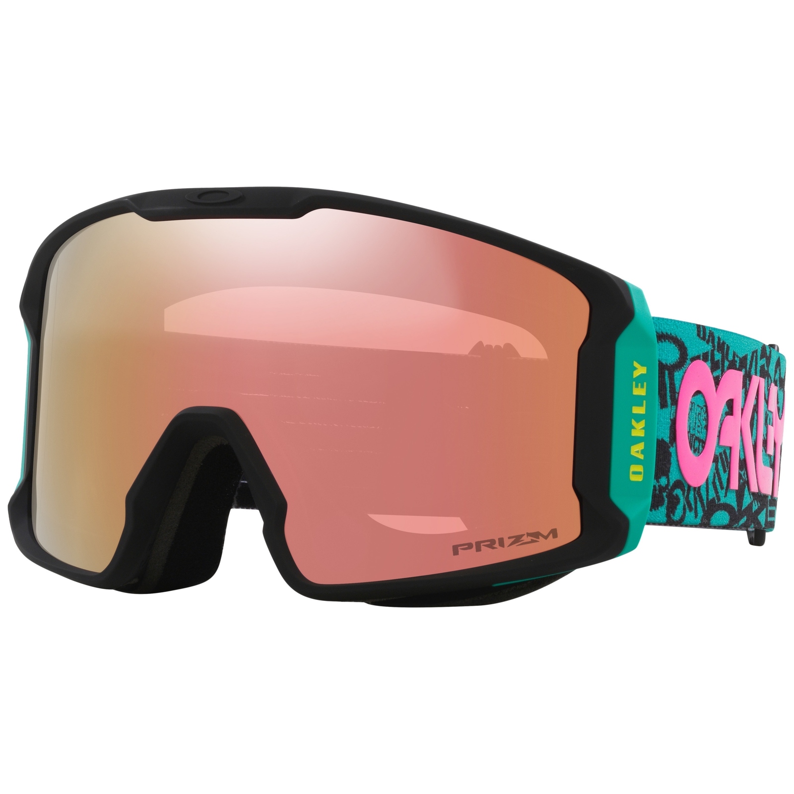 

Очки Oakley Line Miner L, Logo Collage/Prizm Rose Gold