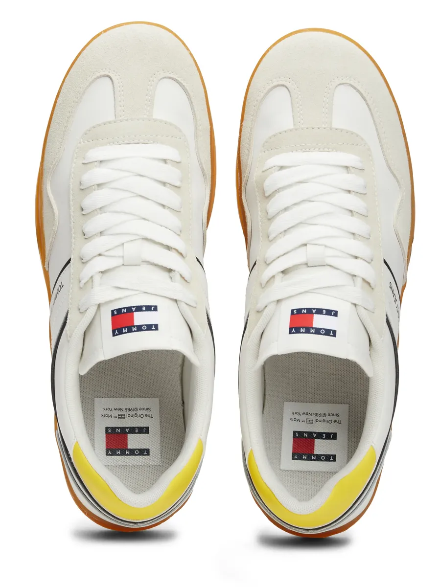 

Кроссовки Tommy Jeans "TJM LEATHER RETRO CUPSOLE", желтый