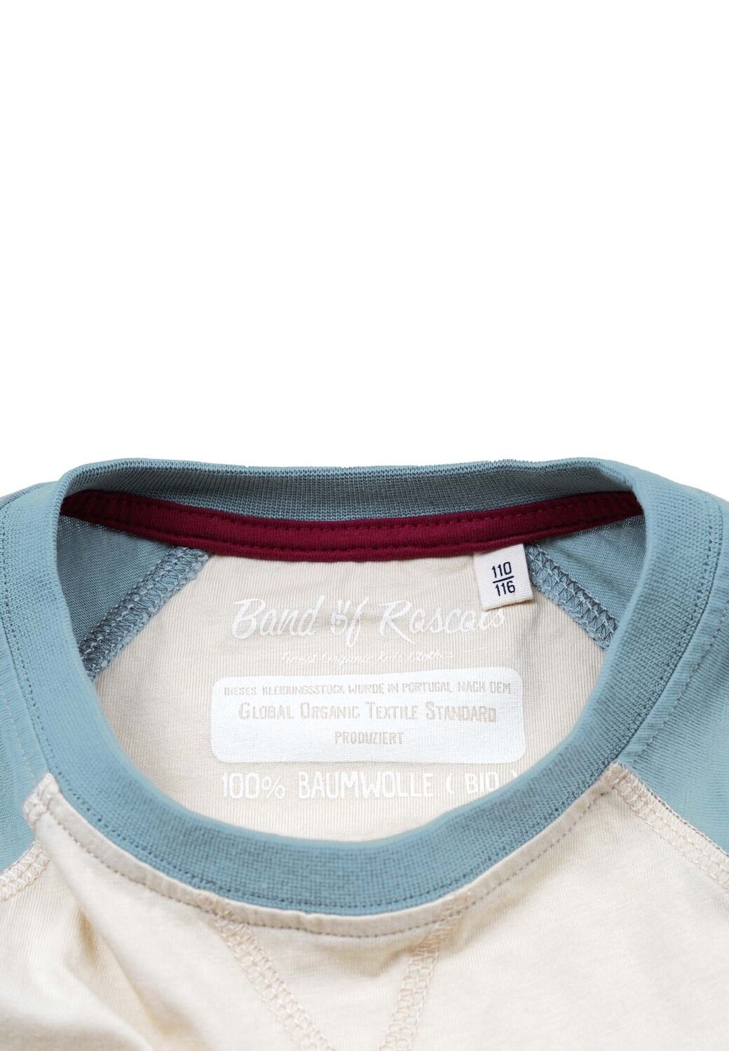 Футболка реглан Band of Rascals, цвет Cream Arctic Blue — фото 3