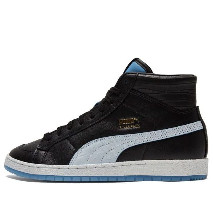 

Кеды PUMA Unisex Ralph Sampson 70 Mid Layer Sneakers Black/Blue, синий