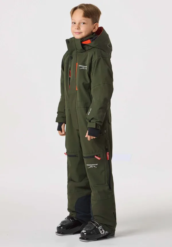Снежный комбинезон святого антония Swedemount, Dk. Olive Green Burned Orange