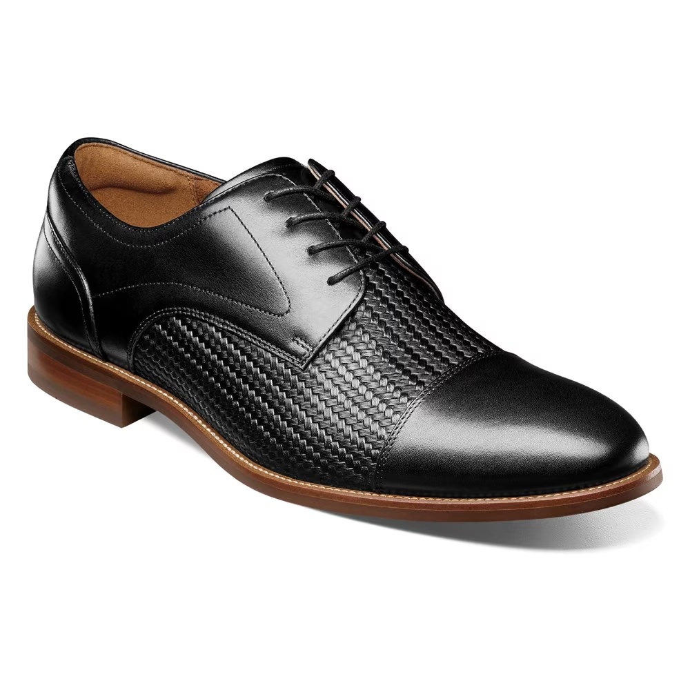 

Туфли Florsheim с переплетением и заостренным носком, черные