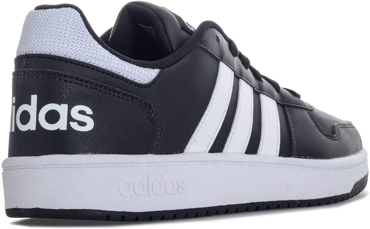 Мужские спортивные кроссовки Adidas Hoops 2.0, Black Negbas Ftwbla Ftwbla 000 — фото 4