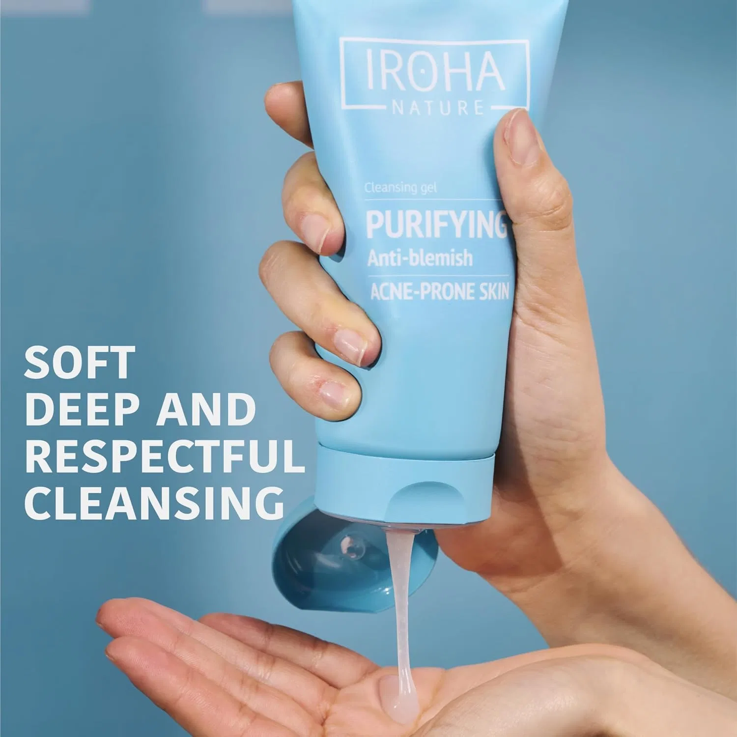 Гель для умывания Iroha Nature — Очищающий гель для лица с салициловой кислотой от — фото 4