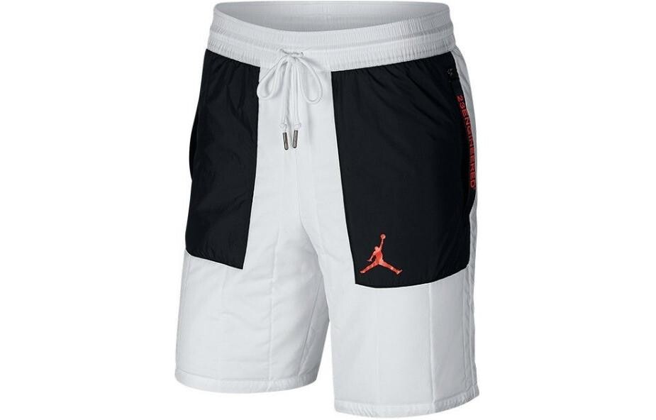 

Air 23 Повседневные шорты мужские черные/белые Jordan, черный/белый