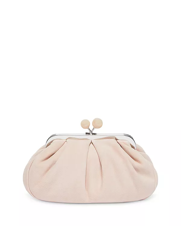 

Маленькая кожаная сумочка для пастичино Weekend Max Mara, розовый