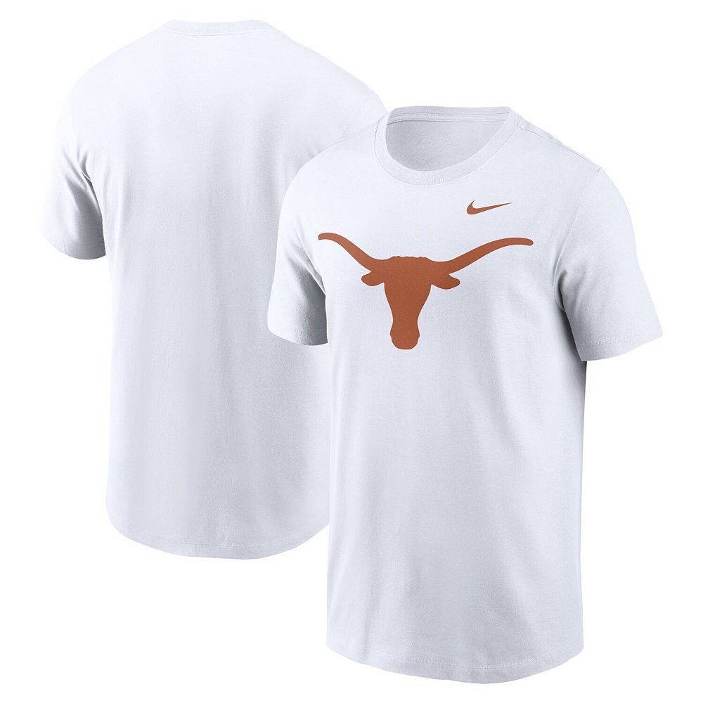 

Мужская белая футболка с логотипом Nike Texas Longhorns Primetime Evergreen, цвет Tex White