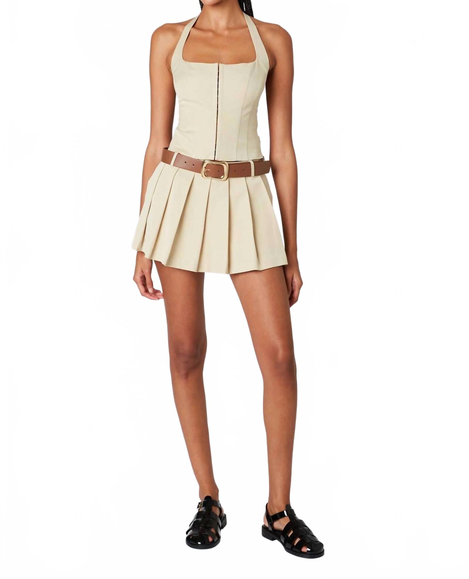 

Феннел корсет в цвете бискотти NIA, Biscotti