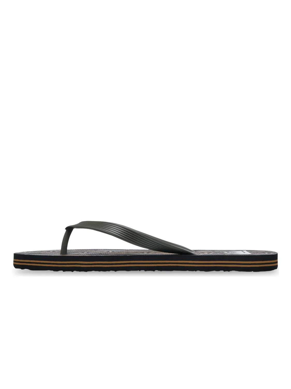 Сандалии с Т-образным ремешком 'Molokai Art' Quiksilver, Dark Green — фото 3