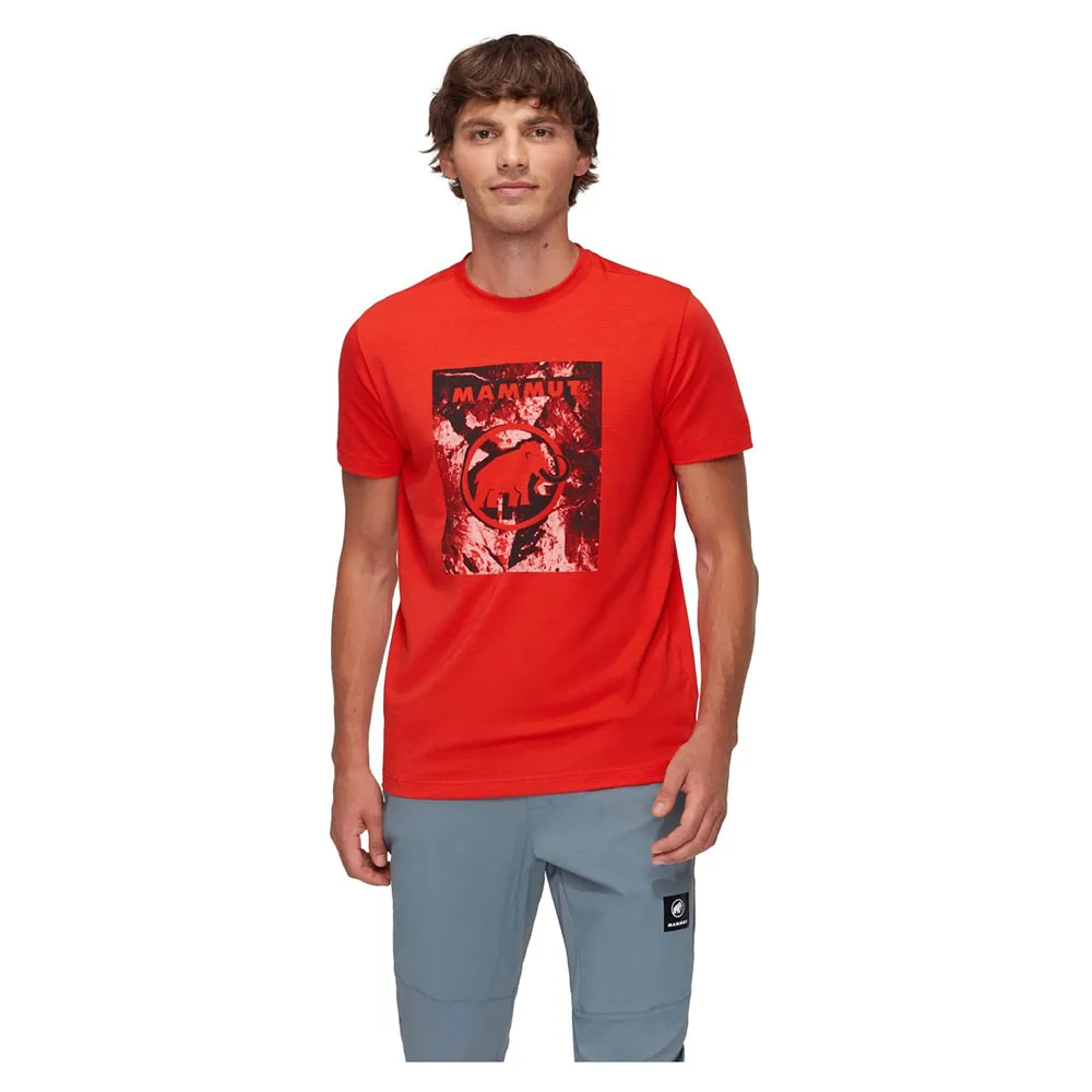 

Футболка с коротким рукавом Mammut Trovat, красный