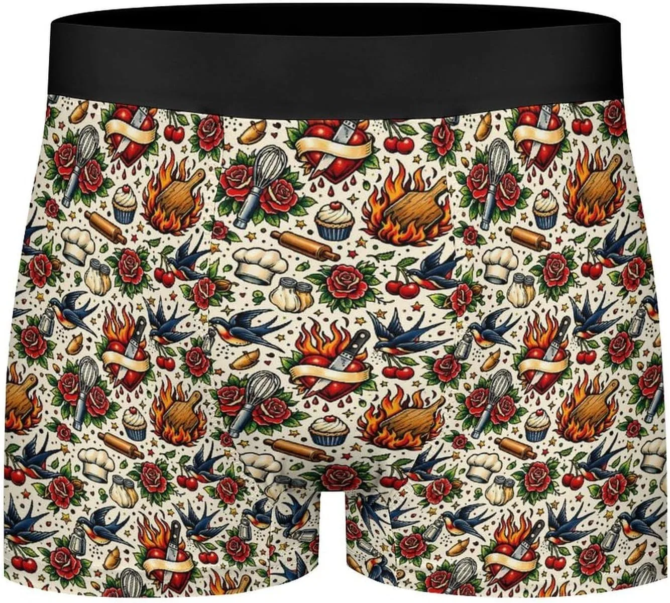 Боксеры с принтом таксы, Tatoo Cooker — фото 4