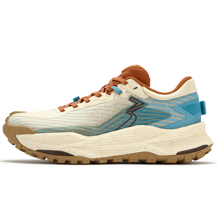 

361° Мужские повседневные беговые кроссовки с амортизацией и износостойкостью низкие светло-древесного синего цвета, цвет Light Wood Blue