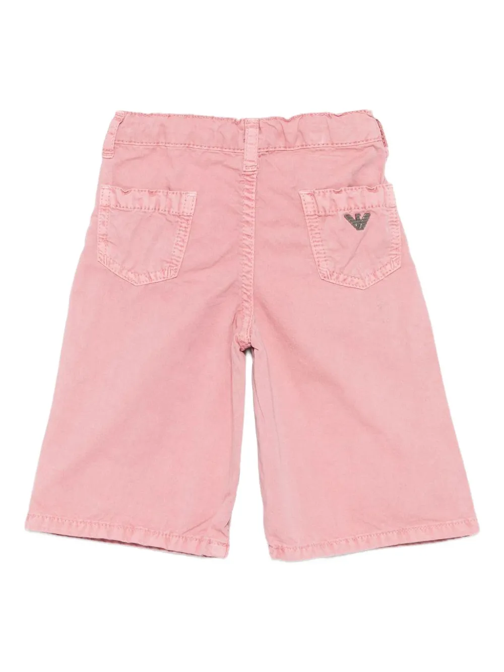 Шорты с нашивкой-логотипом Emporio Armani Kids, розовый — фото 2