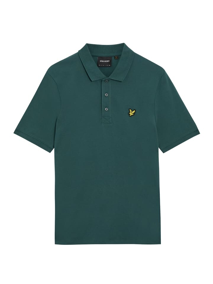 

Футболка поло Lyle & Scott, цвет malachitgrün