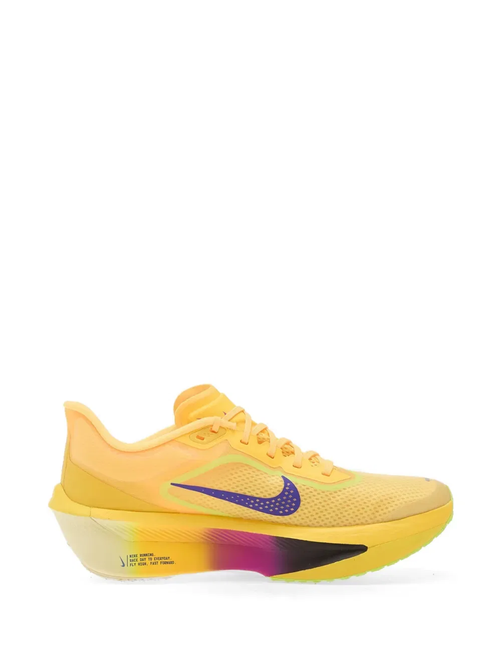 Кроссовки Zoom Fly 6 на шнуровке Nike, оранжевый