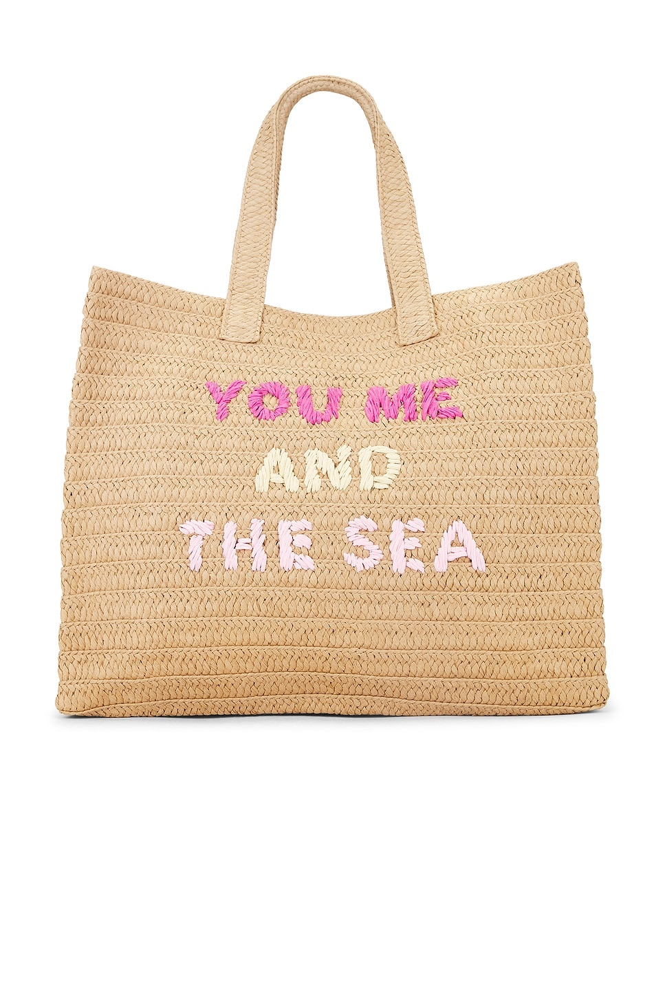 

You me and the sea - сумка-тоут Btb Los Angeles, sand fuchsia & petal
