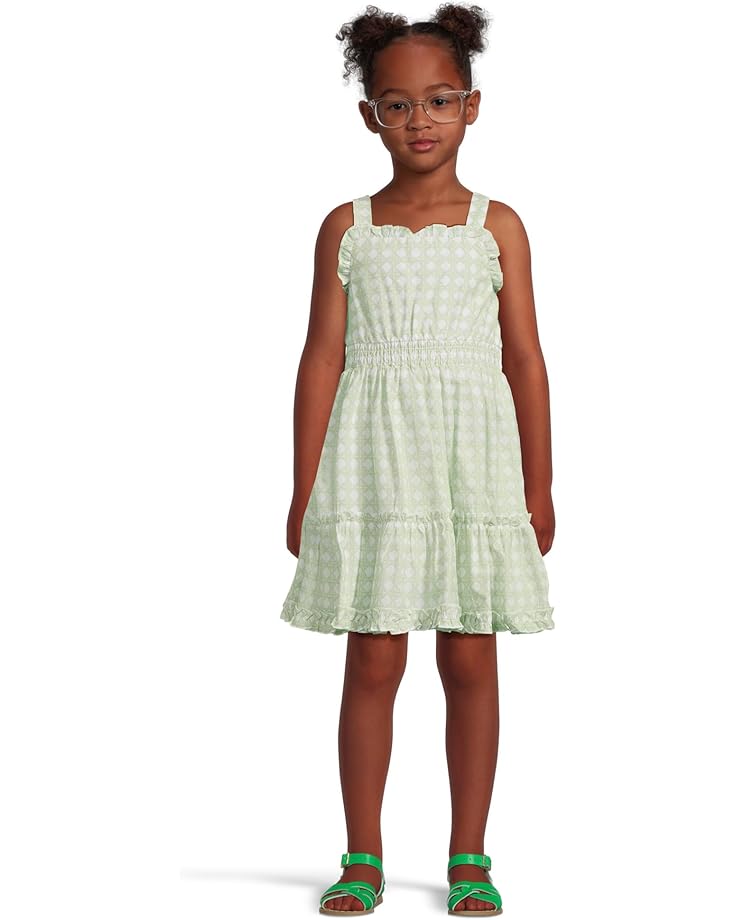 

Платье Janie and Jack Cane Print Dress, зеленый