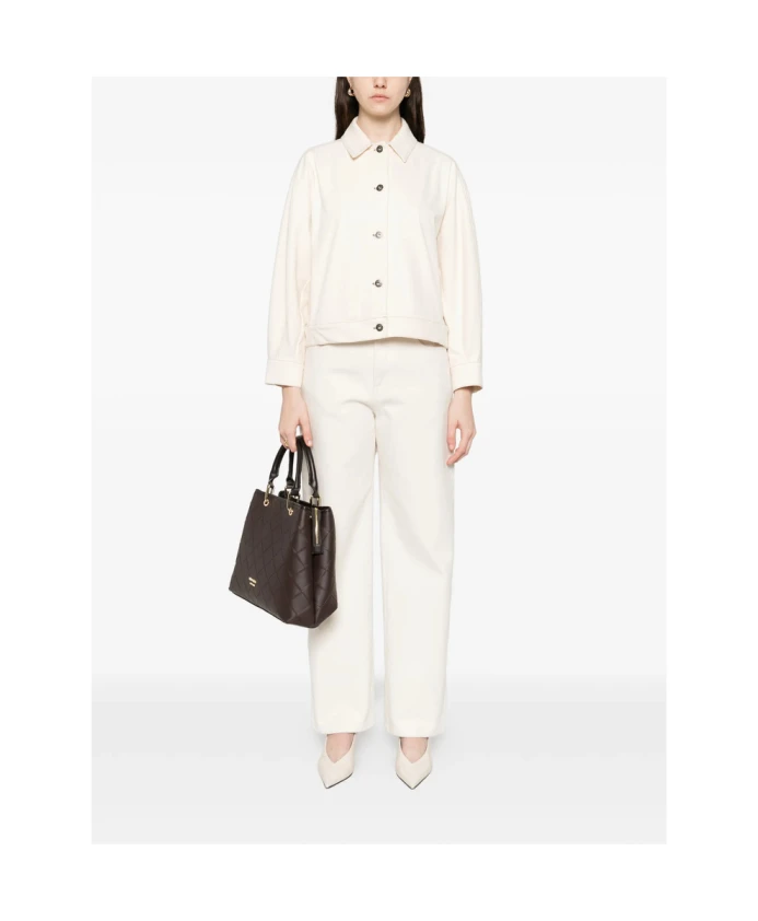 Джинсовая куртка Nettare Max Mara, бежевый — фото 2