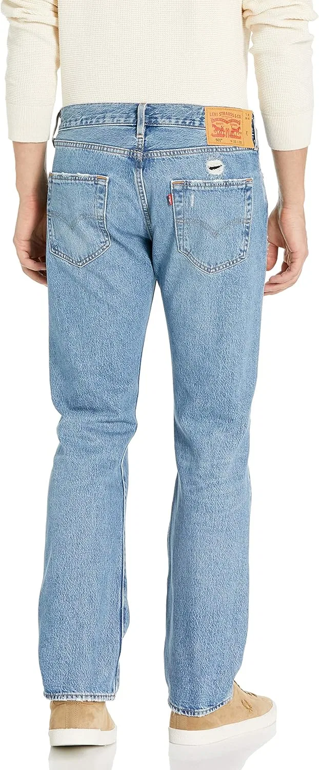 Джинсы Levi's 501 Original Fit, Shuttle - Destructed — фото 2