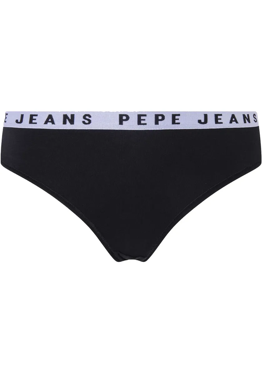 

Стринги Pepe Jeans "Стринги с логотипом", черный