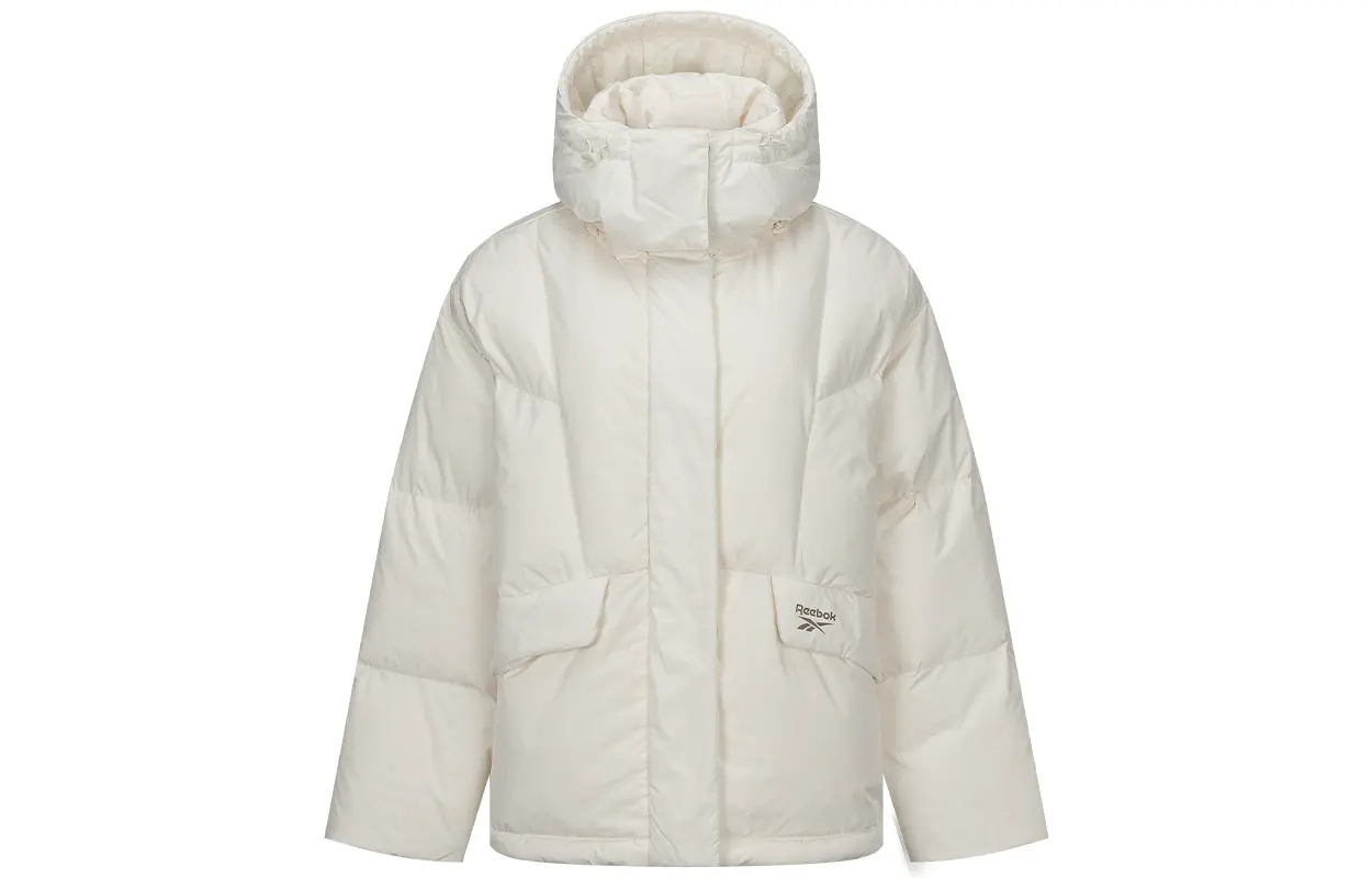

Пуховик женский Off White Reebok, Белый, Пуховик женский Off White Reebok
