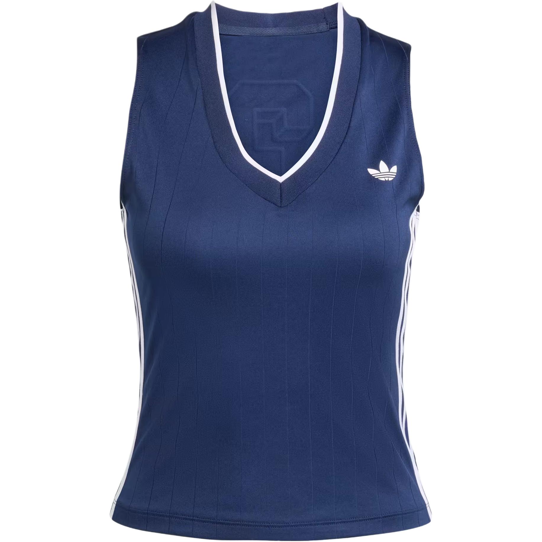 

V-образный вырез Adidas Originals, индиго