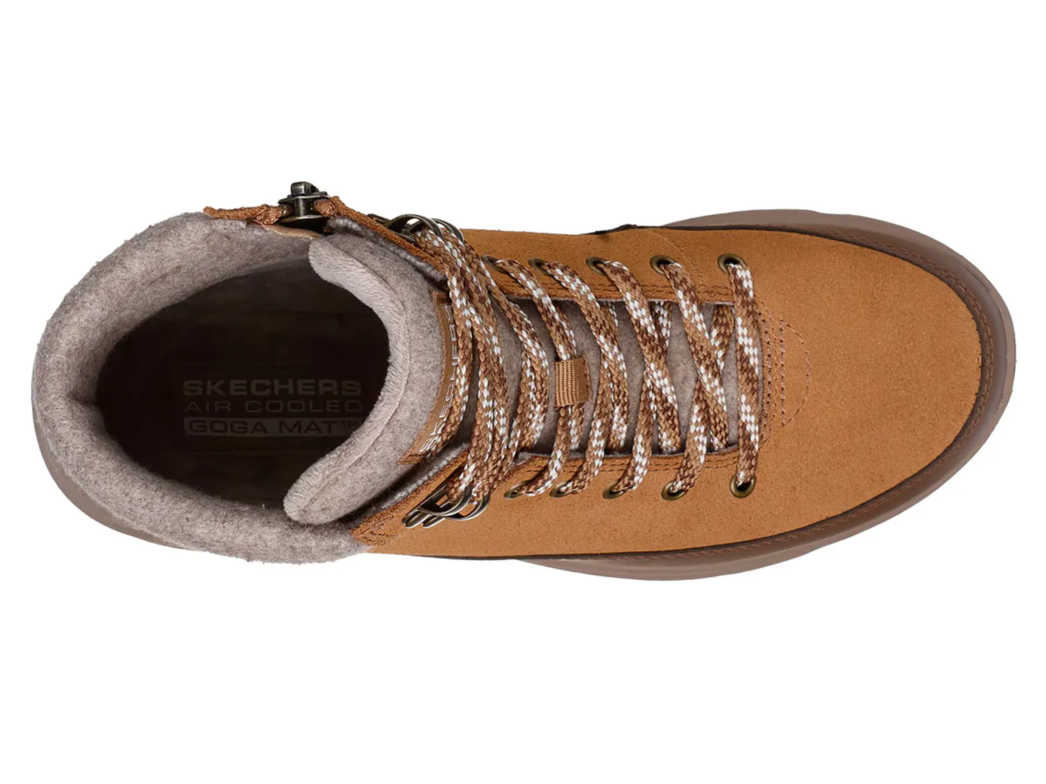 Ботильоны On-The-Go Glacial Ultra Tahoe Bootie Skechers, цвет tan — фото 2