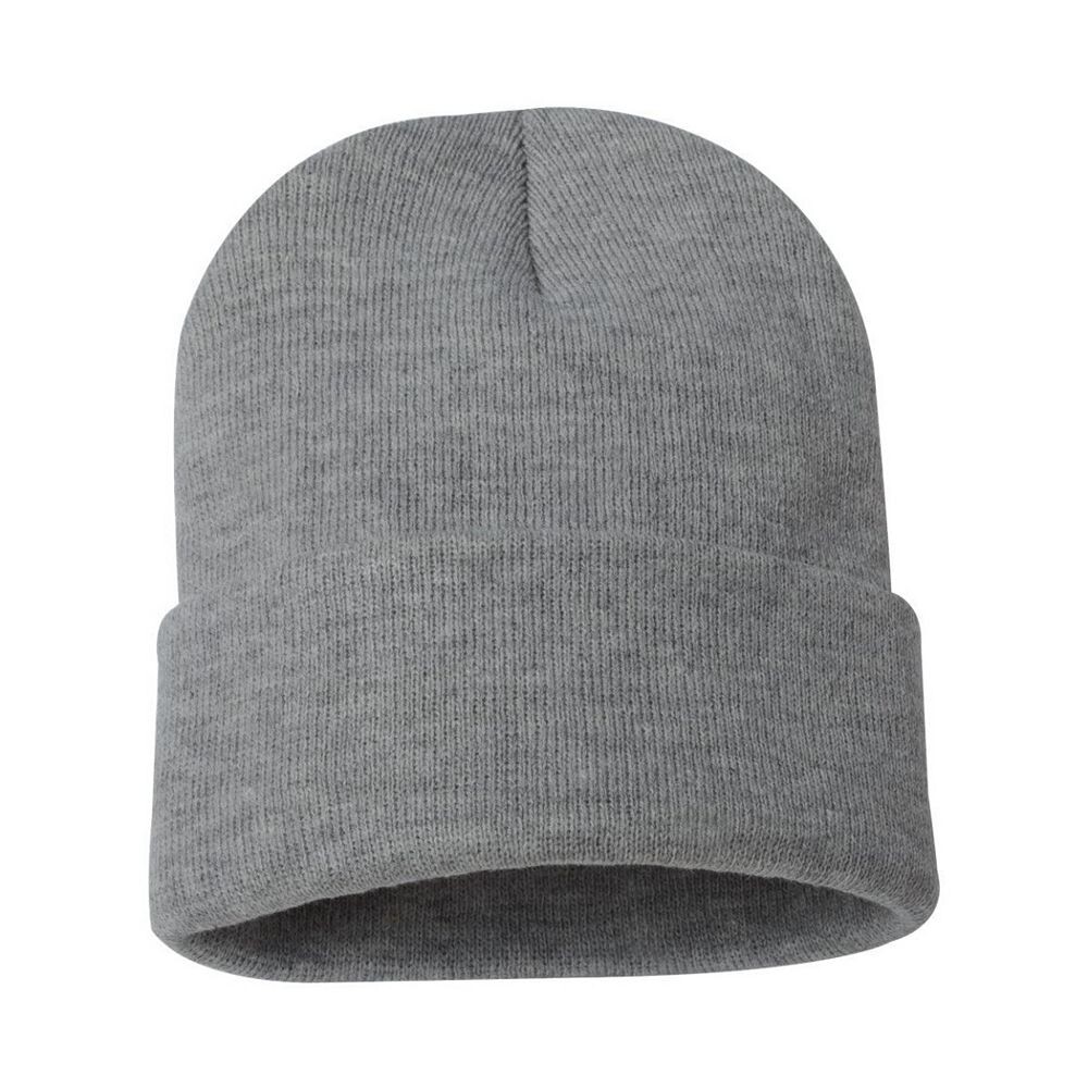 

Шапка Sportsman Solid 12 с манжетами Sportsmans Supply, цвет Dark Heather Grey