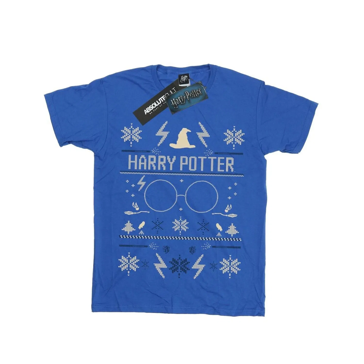 Футболка с принтом Harry Potter, синий — фото 2