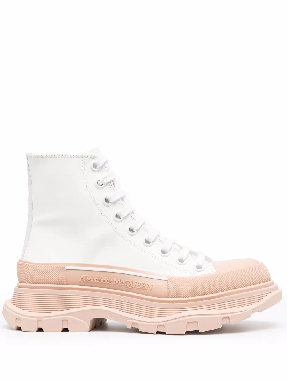 Ботинки Tread Slick на шнуровке Alexander McQueen, белый
