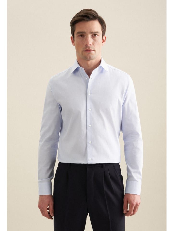 

Рубашка Seidensticker Business Hemd X-Slim, светло-синий