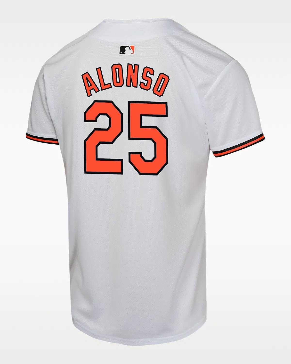 Детская большая футболка Nike MLB Game Jersey Pete Alonso Baltimore Orioles, White — фото 2