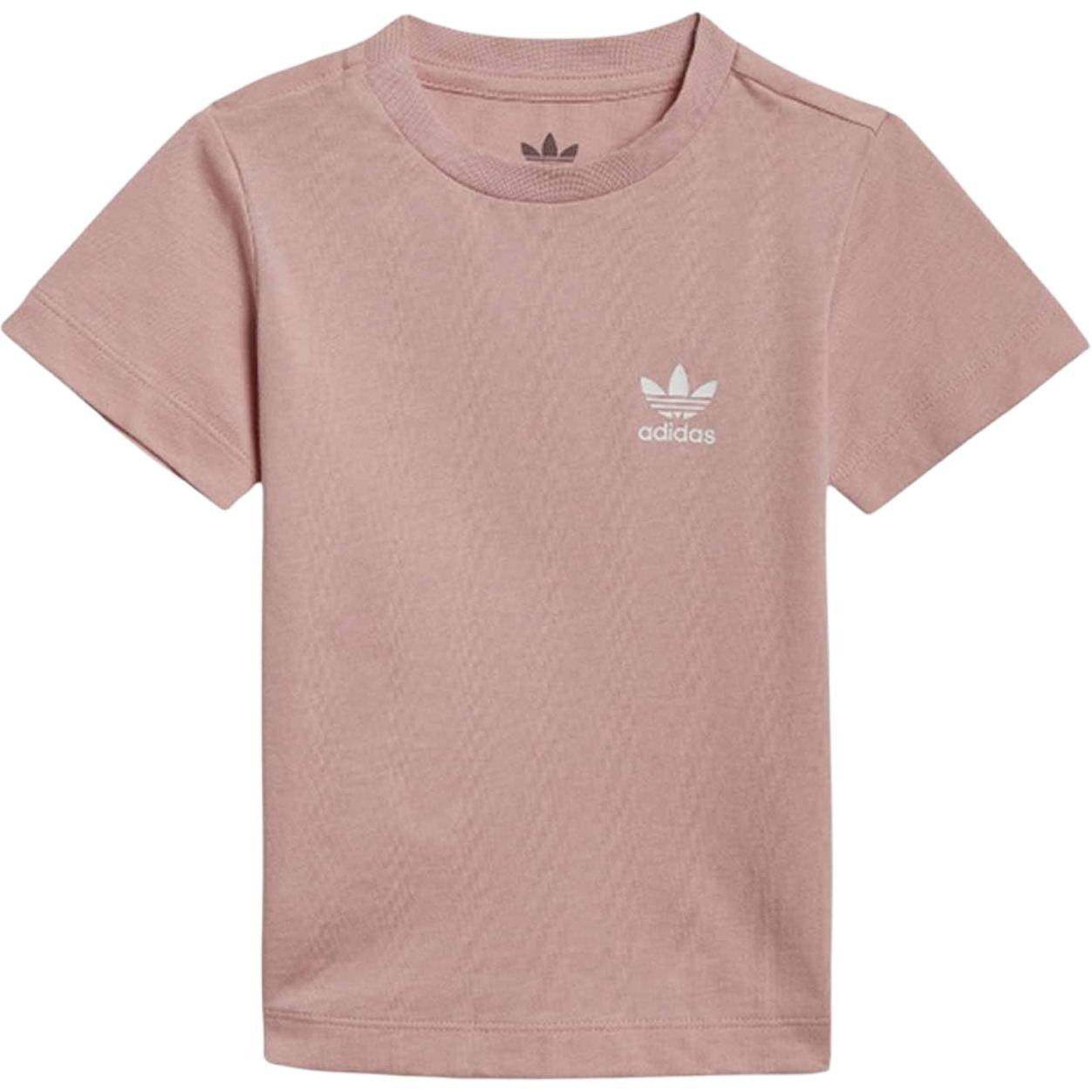 

Adidas Originals Футболка розовая для детей 3-7 лет