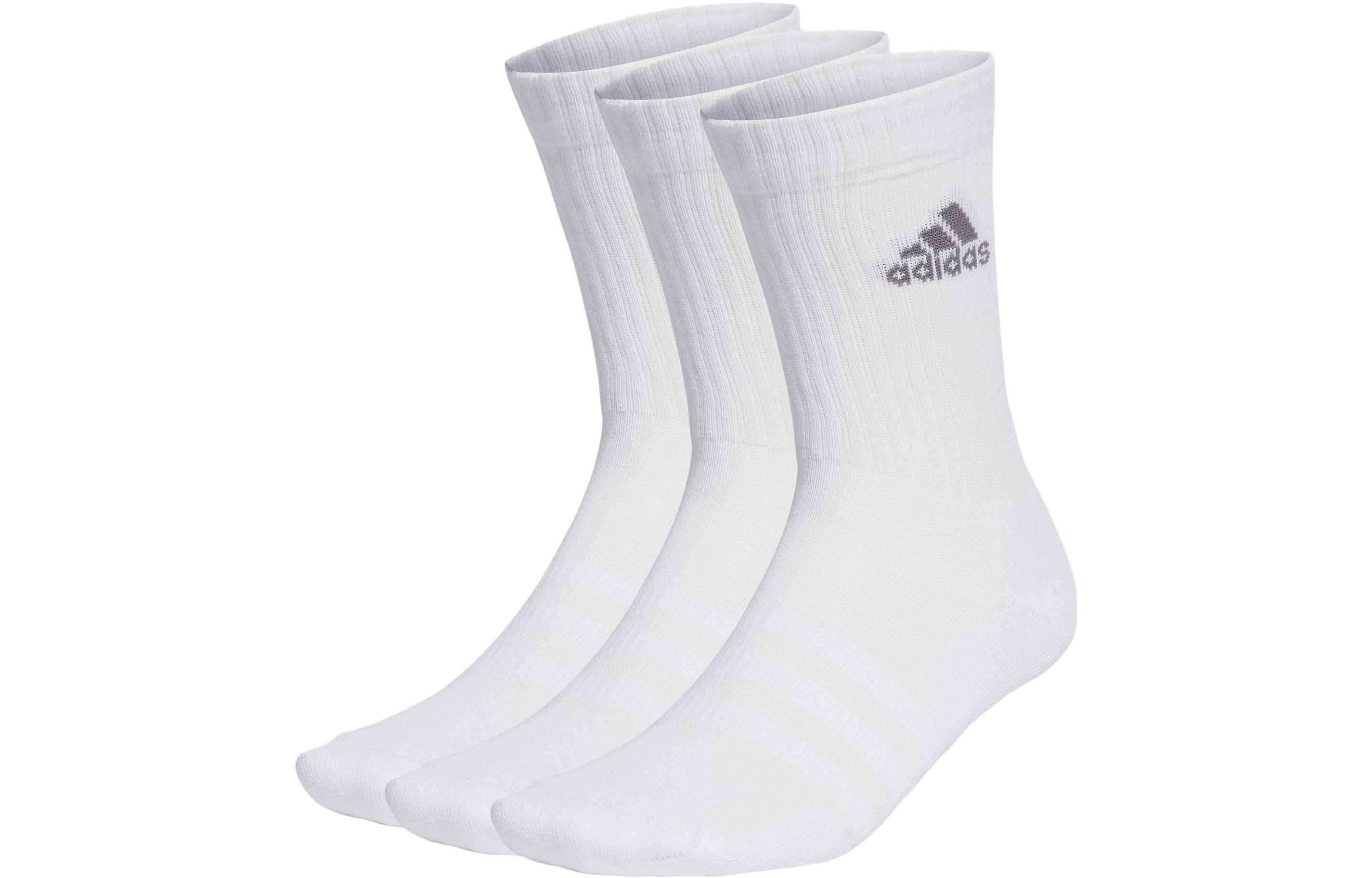 

Носки унисекс до середины голени Adidas, 3 Pack (White/Gray)