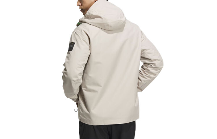 National Geographic X National Geographic Cobranded Section Jacket Men Wonder Beige/Black Adidas, черный — фото 2