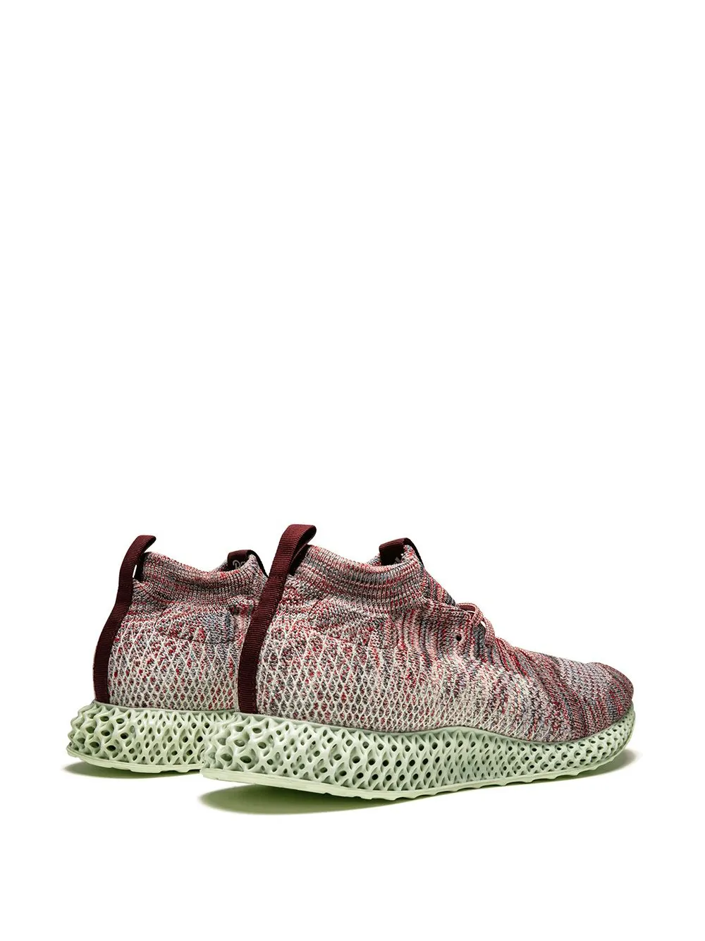 Кроссовки Consortium 4D Kith Aspen Adidas, красный — фото 3