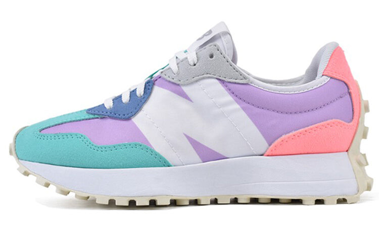 Кроссовки New Balance 327, зеленый / фиолетовый / розовый