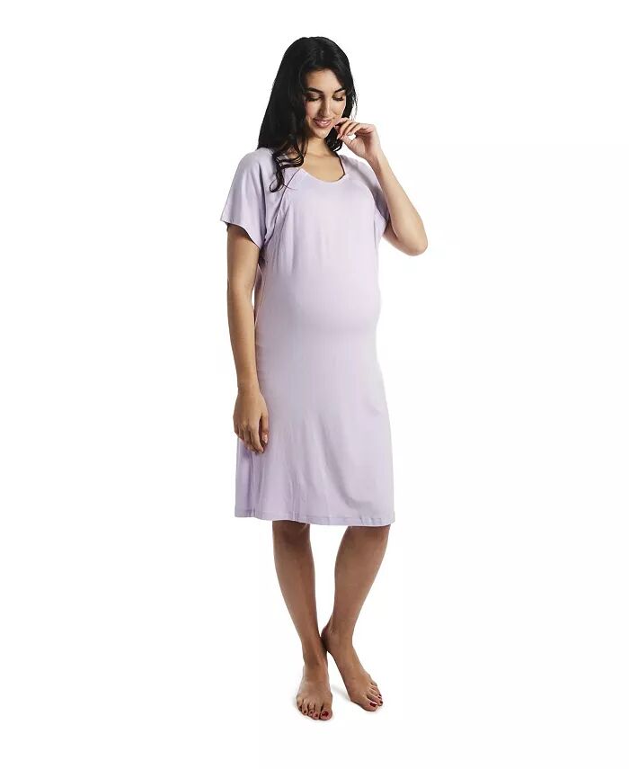 

Женский халат Rosa для беременных и кормящих матерей Everly Grey, фиолетовый