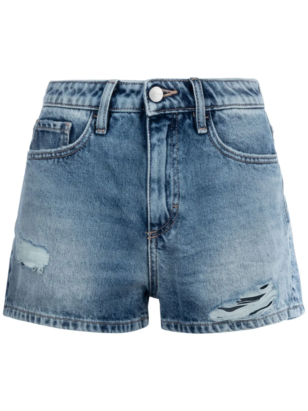 

Шорты с эффектом потертости ICON DENIM, синий